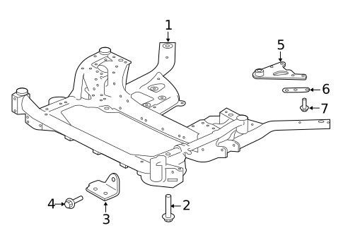 Suspension Mounting for 2023 Jaguar F-Pace #0