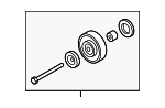 9511282Z00 - Belts &amp; Cooling: Accessory Drive Belt Idler Pulley for Suzuki Image