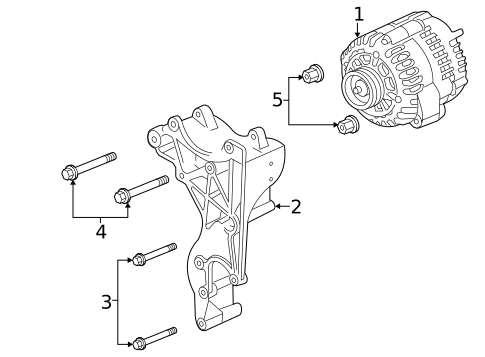 Alternator for 2011 Cadillac Escalade EXT #0
