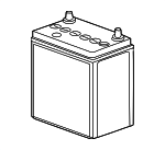 31500SNC00100M - Electrical: Battery for Honda: Civic, CR-Z, Fit, Insight Image