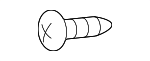 9391315420 - Body: Trunk Lid Screw for Honda: Accord, Civic, CR-V, Element, HR-V, Insight, Odyssey, Passport Image