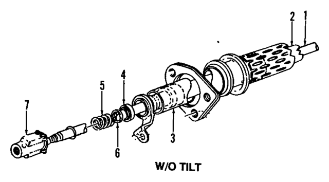 4036069 - Steering: Shaft for Mopar Image