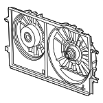 1580921 - Cooling System: ACDelcoâ„¢ Fan Assembly for Chevrolet: Malibu | Pontiac: G6 | Saturn: Aura Image