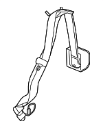 T2R25623SBG - : Lap &amp; Shoulder Belt for Jaguar: F-Type Image