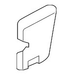 C2P17310LEG - Electrical: Cover for Jaguar: F-Type, XK, XKR, XKR-S Image