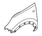663113W000 - Body: Fender for Kia: Sportage Image