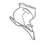 312201R000 - Fuel System: Heat Shield for Hyundai: Accent Image