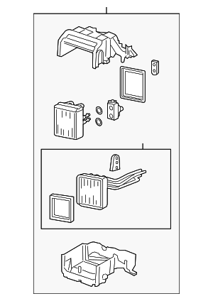 6W4Z19850AA - : Housing Assembly for Ford: Thunderbird | Lincoln: LS Image