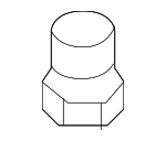 8659028000 - Body: Cladding Retainer for Genesis: Electrified G80, G80, G90 | Hyundai: Accent, Azera, Elantra, Elantra Coupe, Elantra GT, Elantra N, Entourage, Equus, Genesis, Genesis Coupe, Ioniq, Ioniq 6, Santa Cruz, Santa Fe, Santa Fe Sport, Santa Fe XL, Sonata, Tiburon, Tucson, Veloster, Veracruz, XG300, XG350 Image