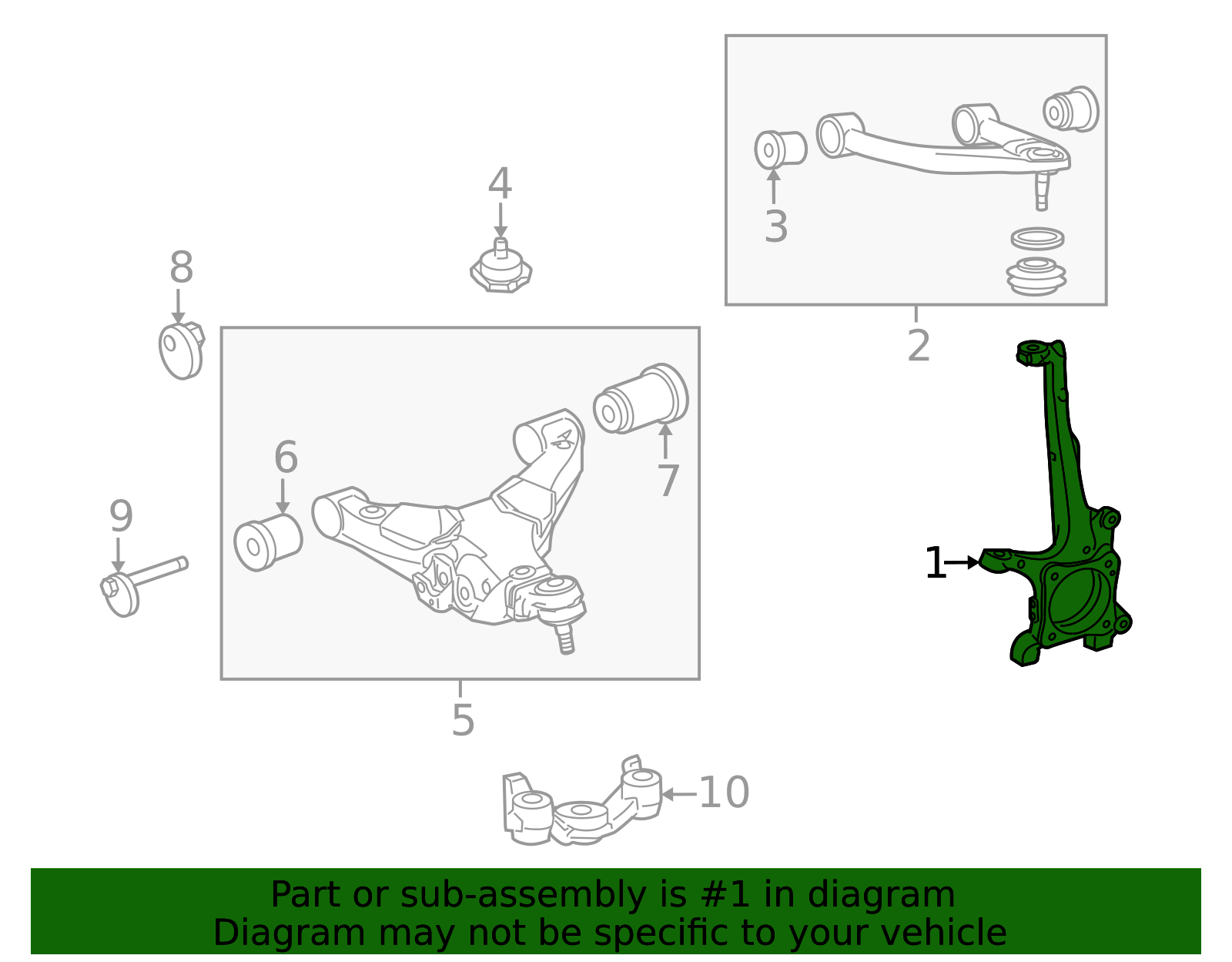 43201-60080 - Steering Knuckle For 2022-2025 Lexus | Lexus OE Parts