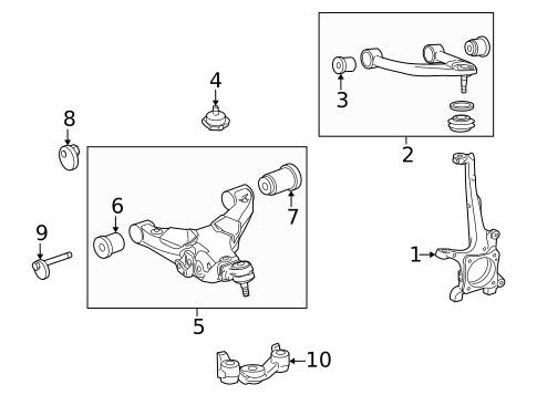 Suspension Components for 2023 Lexus LX600 #0