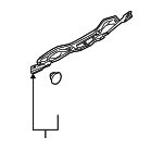 DP7456H1X - Body: Reinforced Panel for Mazda: 2 Image