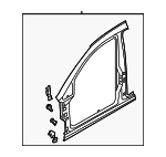 5G9809835 - Body: Aperture Panel for Volkswagen: Golf Alltrack, Golf SportWagen Image