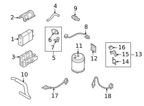 Emission System for 2004 Kia Rio #0