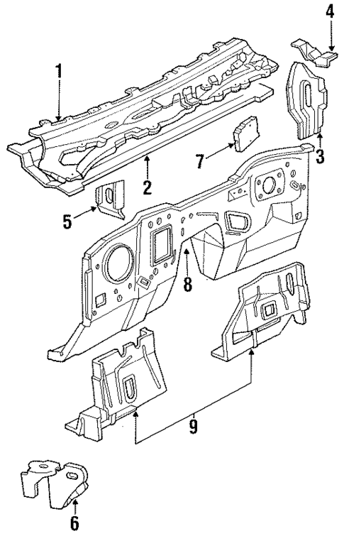 Cowl for 1985 Mercury Marquis #0