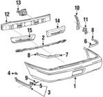 5215902902 - Body: Bumper Cover for Toyota: Corolla Image