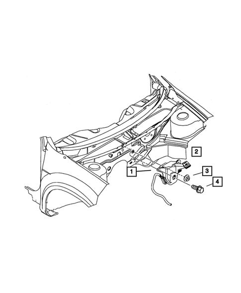 Tank, Coolant Engine for 2005 Dodge Neon #0