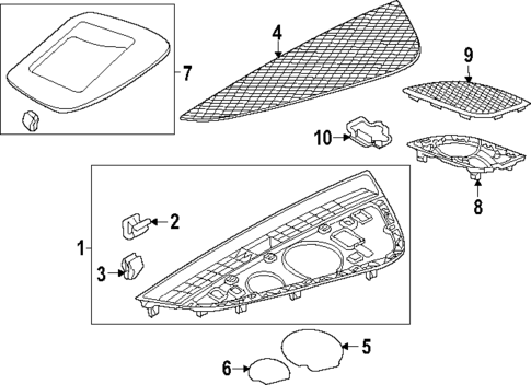 Upper Instrument Panel for 2022 Audi A5 Quattro #0