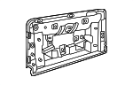 3CN858077 - Body: Mount Plate for Volkswagen Image