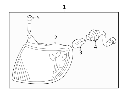 Side Marker & Signal Lamps for 2003 Nissan Pathfinder #0
