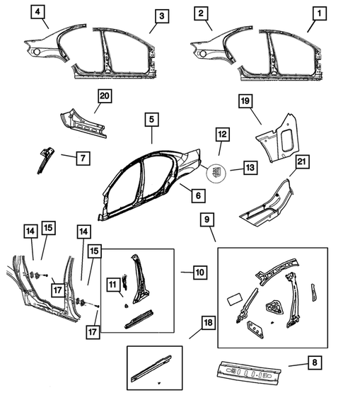Aperture Panel for 2002 Dodge Neon #0