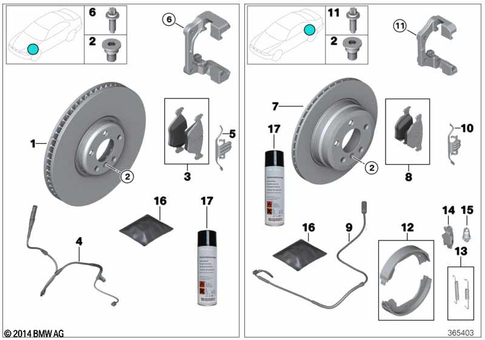 Brake Service for 2005 BMW Z4 M3.2 #0