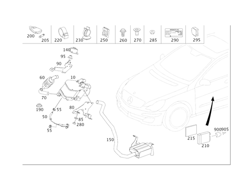 Independent Heating for 2008 Mercedes-Benz R350 #0