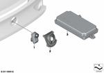 66539240358 - Distance Systems, Cruise Control: Reversing Camera for BMW Image
