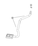68042785AA - : Oil Tube And Screen for Mopar Image