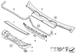 64319257504 - Heater and Air Conditioning: Microfilter/Activated Carbon Container for BMW Image