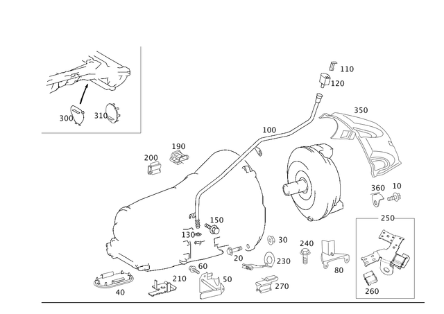 1642700227 - : Oil Pipe for Mercedes-Benz Image