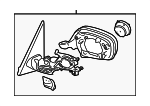 51167477976 - : Mirror Assembly for BMW: X3 Image