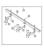 82205091 - Mopar Accessories - Component Parts: Bodyside Guard Kit for Jeep: Cherokee Image