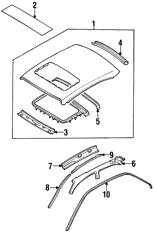 763311E636 - : Side Rail for Nissan: Altima Image