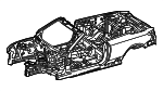 2366003500 - Body: Body Assembly for Mercedes-Benz Image