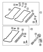 5047979AA - Engine: Valve Lash Adjuster for Mopar Image image
