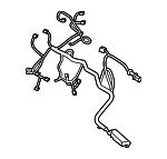 H1FZ12A581B - : 2017-2018 Ford Focus - Hybrid Electric Motor Wiring Harness for Ford: Focus Image