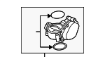 6E133062H - Air &amp; Fuel Delivery: Fuel Injection Throttle Body for Audi Image