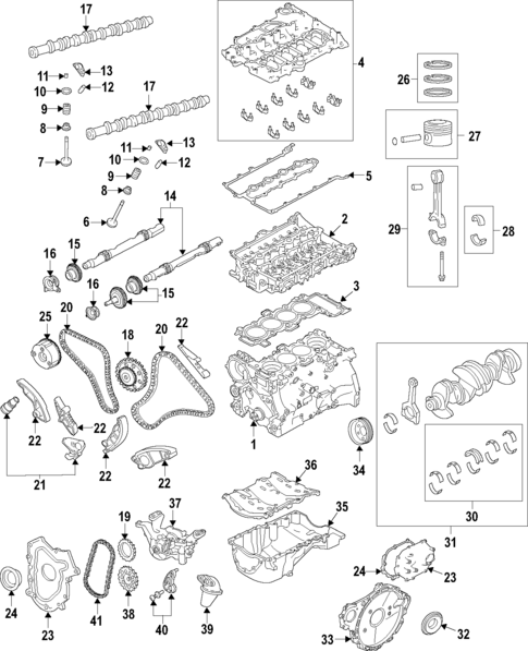 Engine for 2022 Land Rover Range Rover Velar #5