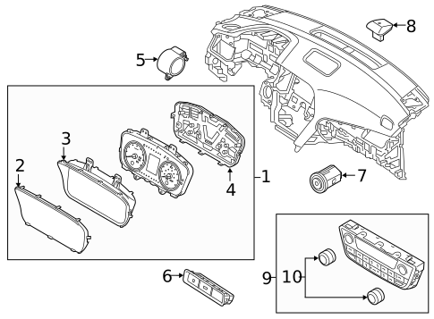 Switches for 2018 Hyundai Sonata #0
