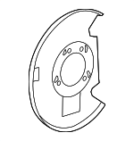 84763236 - : Front Passenger Side Brake Shield for Cadillac: Escalade, Escalade ESV | Chevrolet: Tahoe Image