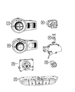 68286585AC - Electrical: Headlamp Switch for Mopar Image