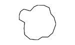 90467A0005 - Body: Door Trim Panel Clip for Toyota Image