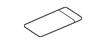 7589612070 - Body: Switch Cover Tape for Toyota Image