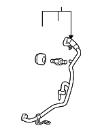 15913003 - HVAC: Hose for Buick: Terraza | Chevrolet: Uplander | Pontiac: Montana | Saturn: Relay Image