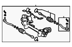 490015CB0A - Steering: Rack And Pinion Assembly for Infiniti Image