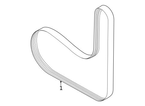 Belts & Pulleys for 2025 Ford Bronco Sport #0