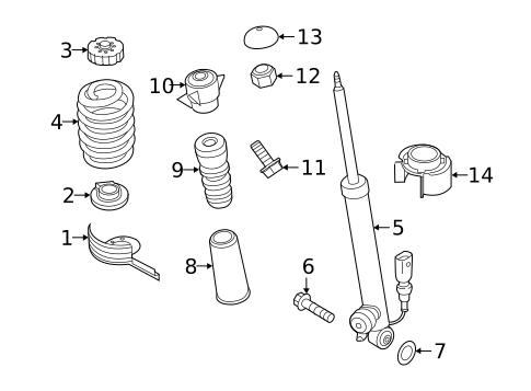Struts & Components for 2016 Audi S7 #0
