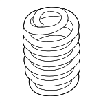 4G0511115B - Suspension: Spring for Audi: A6, A6 Quattro, A7 Quattro, RS7, S6, S7 Image