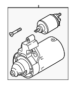 2M911021B - : Starter for Volkswagen: Beetle, CC, Golf, Golf R, GTI, Jetta, Tiguan, Tiguan Limited Image